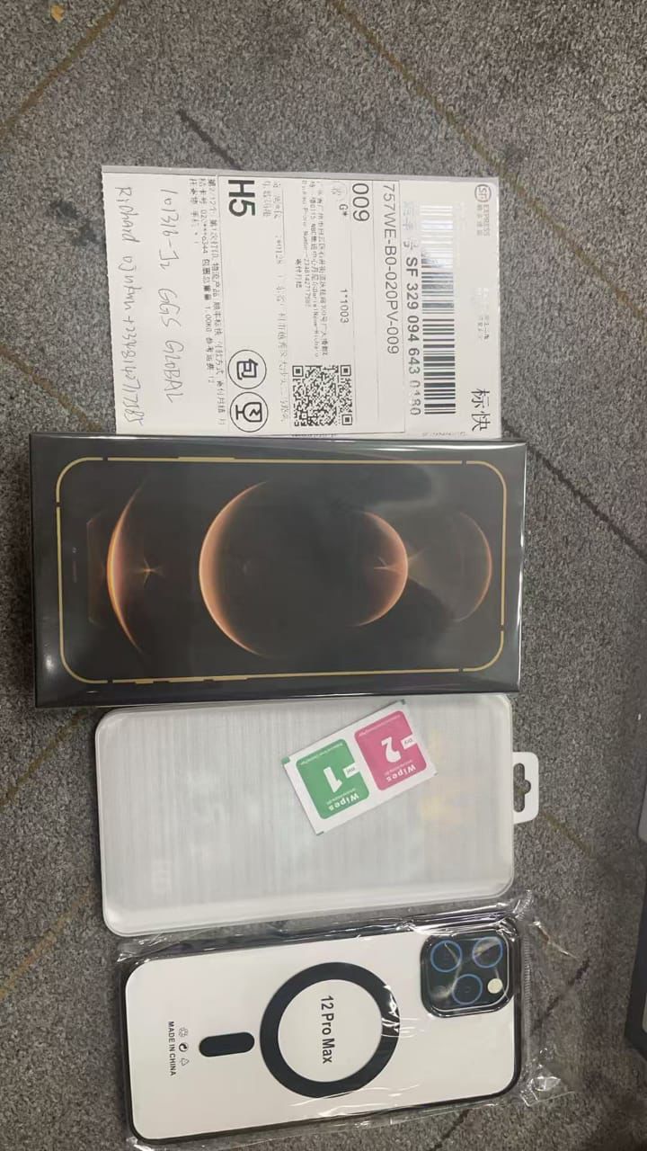 iPhone 12 Pro Max full package delivery
