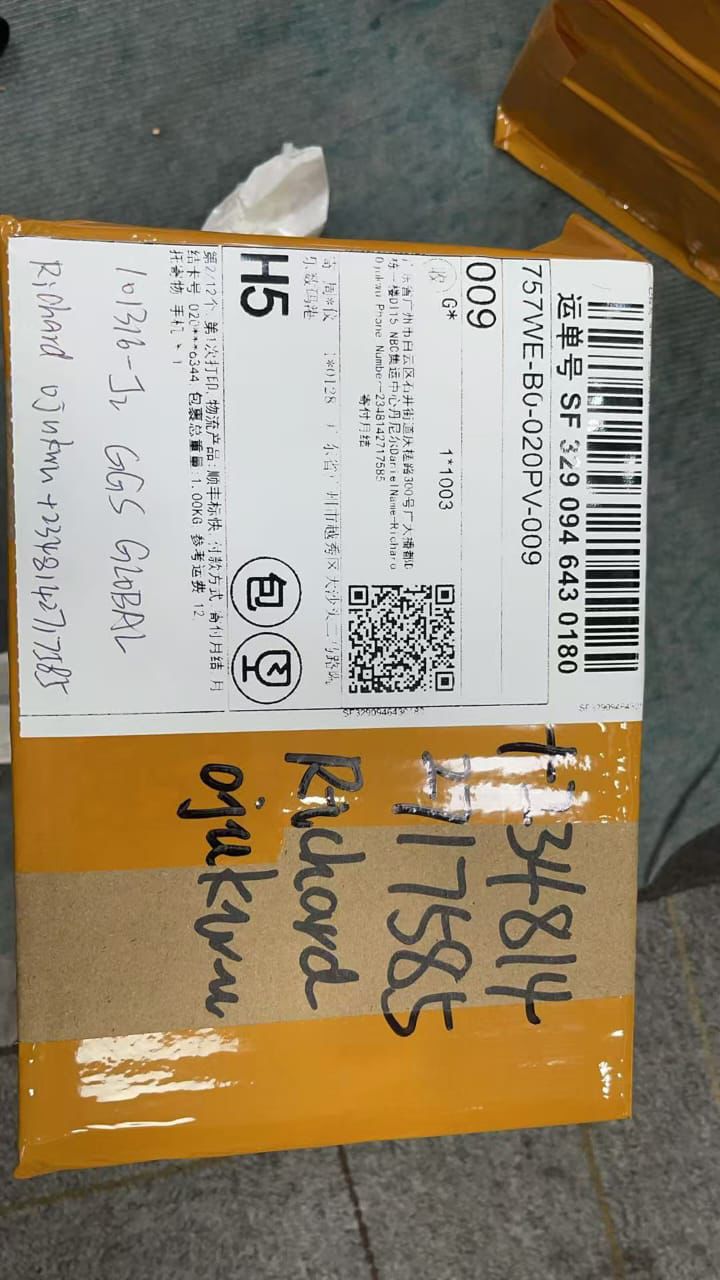 GGS Global shipping label SF Express